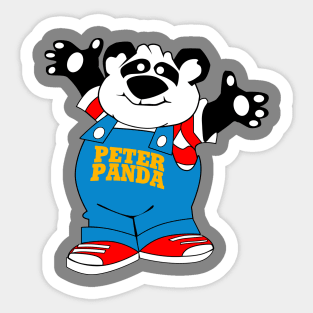 Peter Panda Child World Children's Palace Sticker